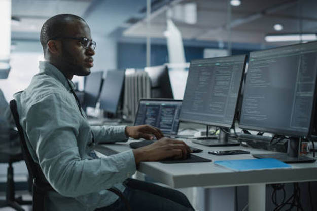 Nelion Host web design team collaborating on a project in Nairobi